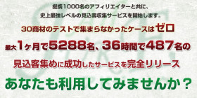 見込み客をドンドン自動的に集めてきてくれる! アドジューク