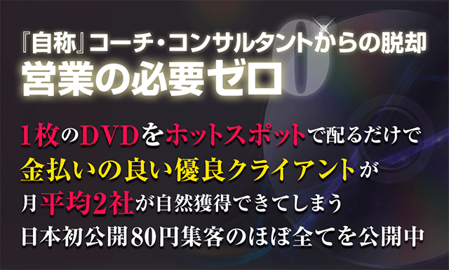 80円DVD集客
